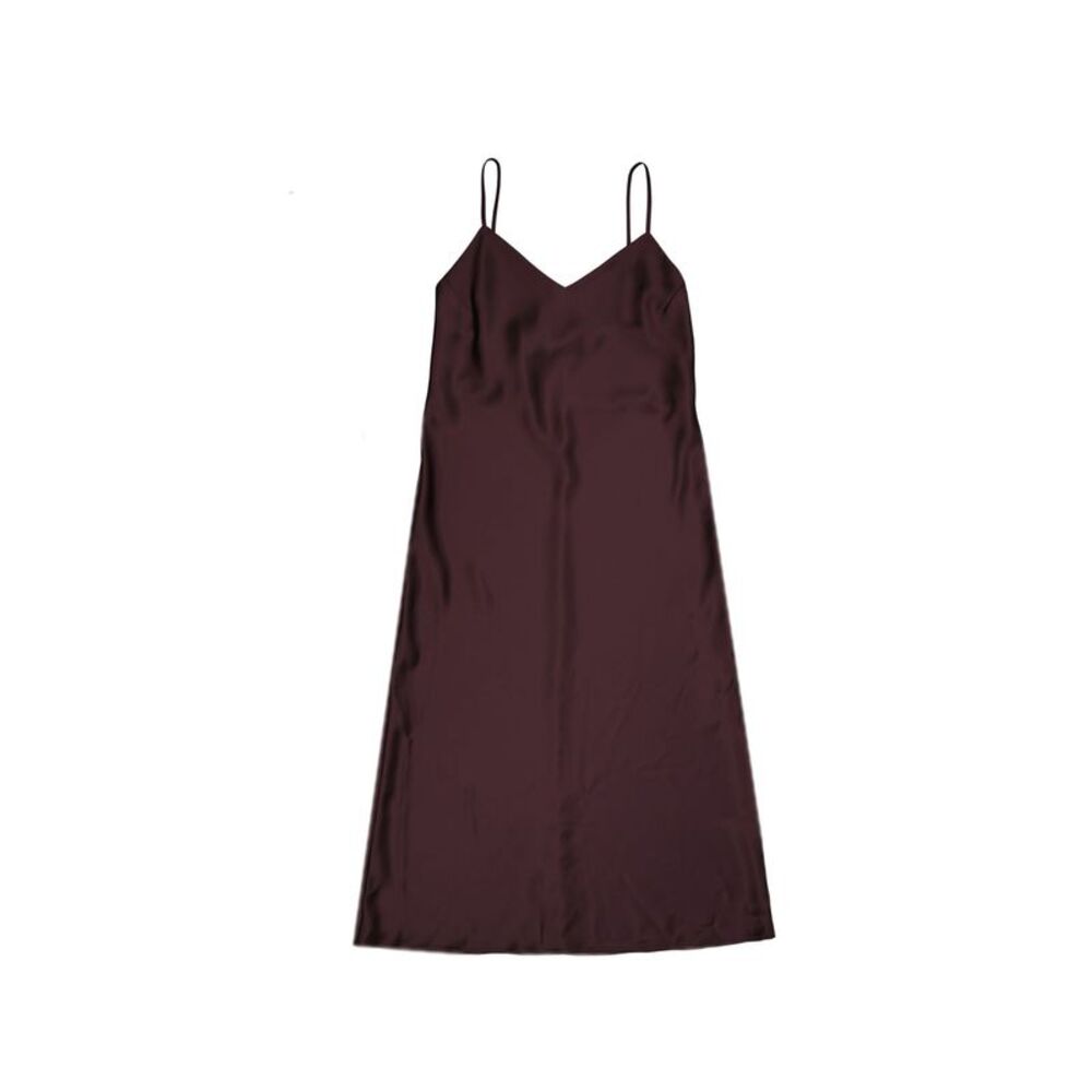 Blanca Vita Acacia Satin Slip Midi Dress Women